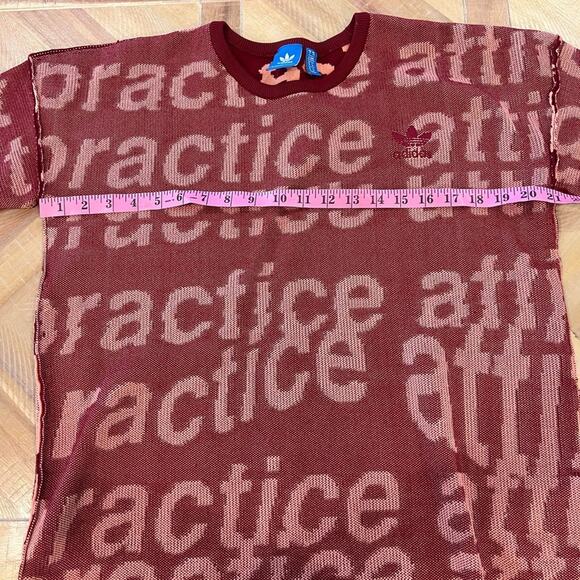 Back To School Adidas Originals Oversize shirt‎ Women's Sz Extra Small - Picture 6 of 6